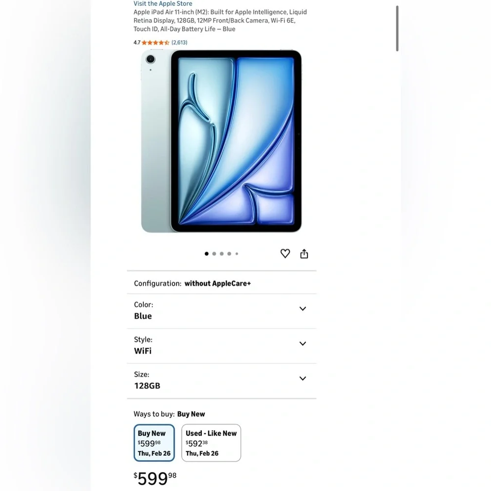 Apple IPad Air - Blue